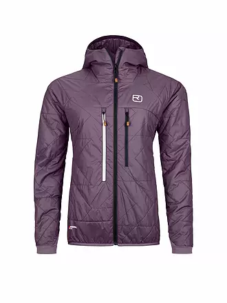ORTOVOX | Veste isolante femme Piz Boé Swisswool à capuche | beere